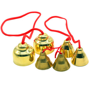 专业碰铃乐器儿童奥尔夫打击乐器黄铜碰铃幼儿园教具学生撞铃碰钟