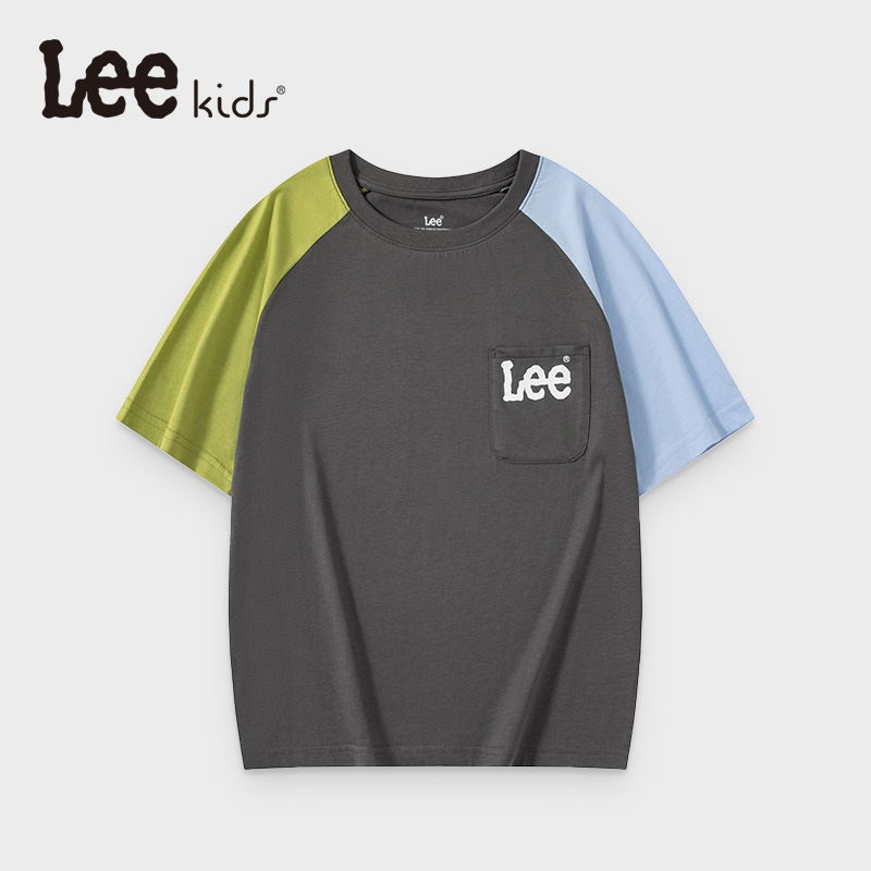 Lee Kids短袖T恤2025新款男女童宽松