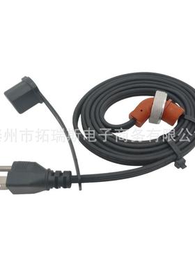 13A 10A 3引脚6Ft 10Ft黑色交流电源线插头缸体加热器120V
