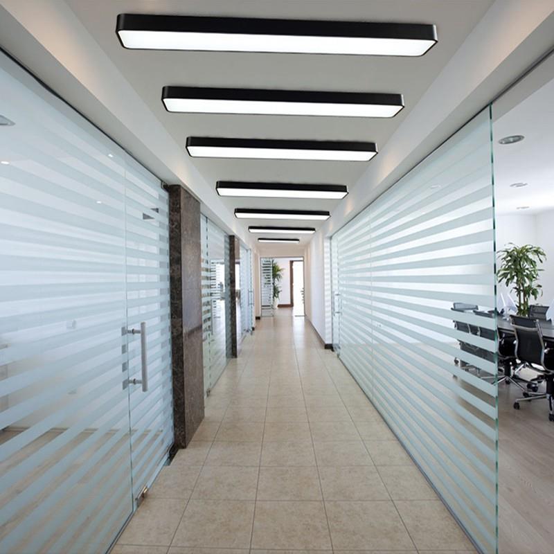 办公室长条吸顶灯教室会议室办公灯阳台过道长条灯超亮平板照