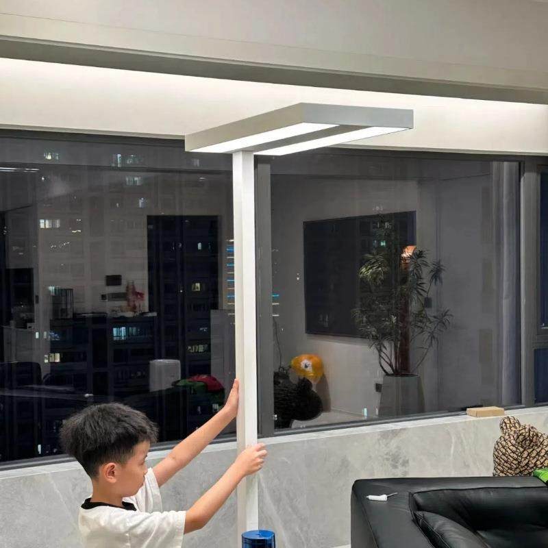 普瑞全光谱护眼灯落地灯卧室台灯学习专用儿童房阅读灯立式家用