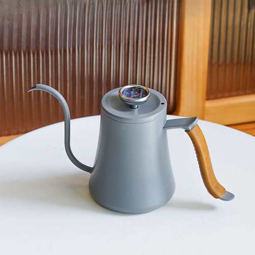 HA‘COFFEE进阶手冲咖啡壶 细长鹤嘴孔雀壶复古露营不锈钢咖啡壶