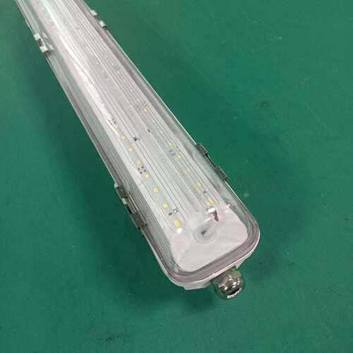 LED钢化玻璃三防灯支架T8单双管不锈钢三防灯外壳贴片式三防灯CCC