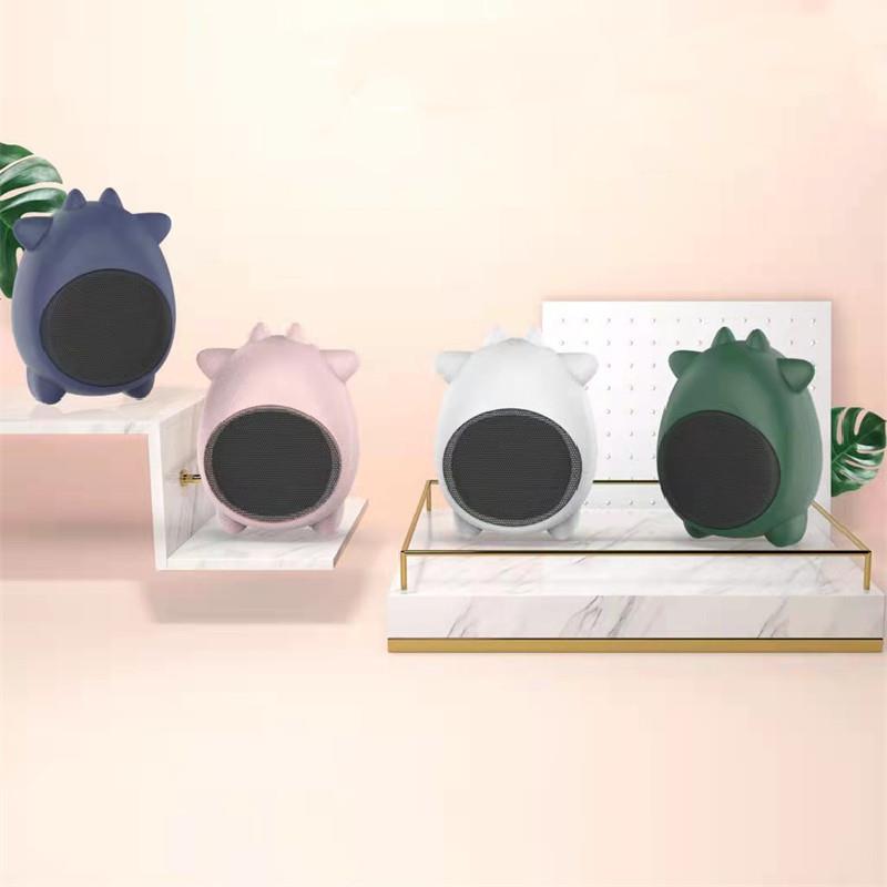 新款萌牛牛桌面暖风机500W陶瓷发热安全速热女生家用办公电暖器