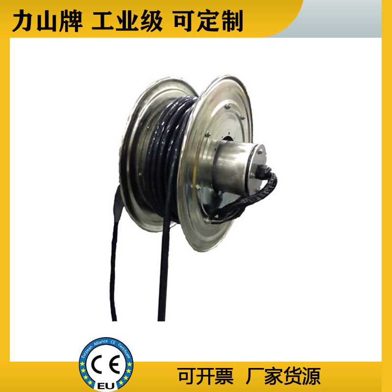 岸电码头电缆卷盘弹簧起重机叉车卷管器不锈钢工业移动机械伸缩盘