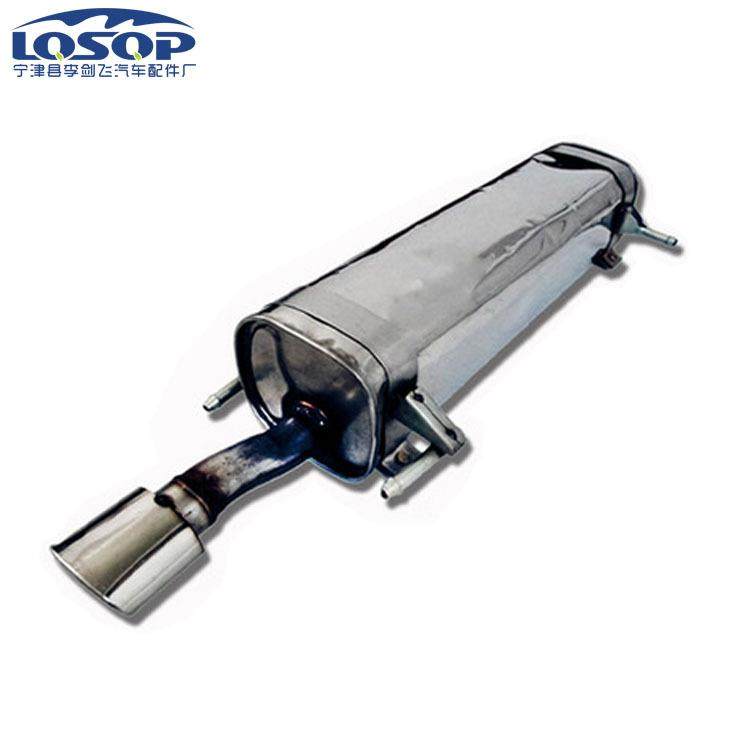 消声器适用于雪铁龙凯旋后节静音排气管汽车消声器