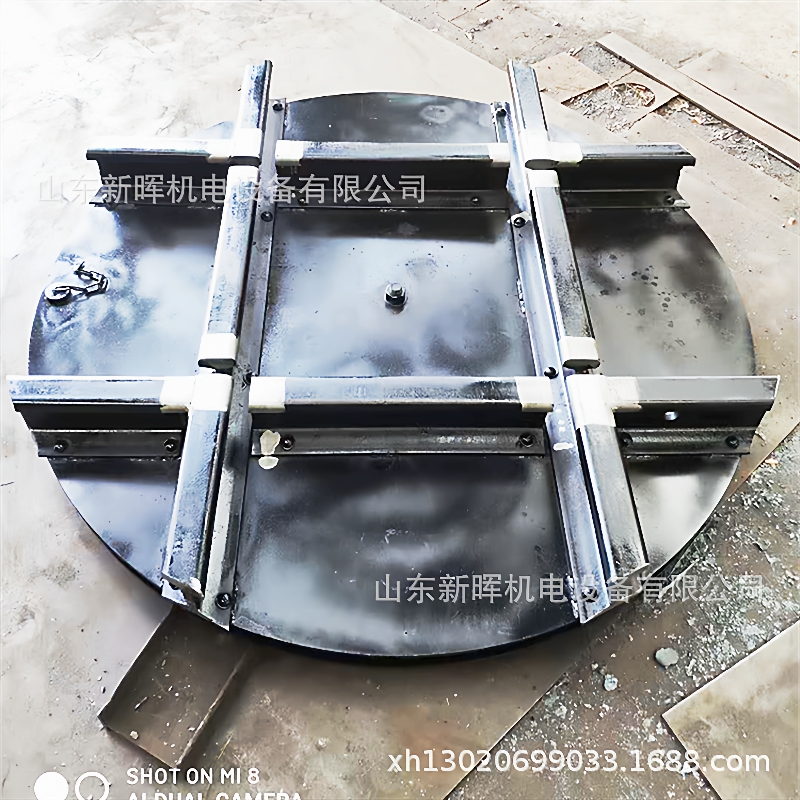 手动液压轨道转盘600轨距900轨距矿车转弯转盘矿用井字轨道转盘