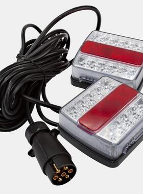 TM4014尾灯拖车配件拖车尾灯组件拖挂卡车LED尾灯带磁铁