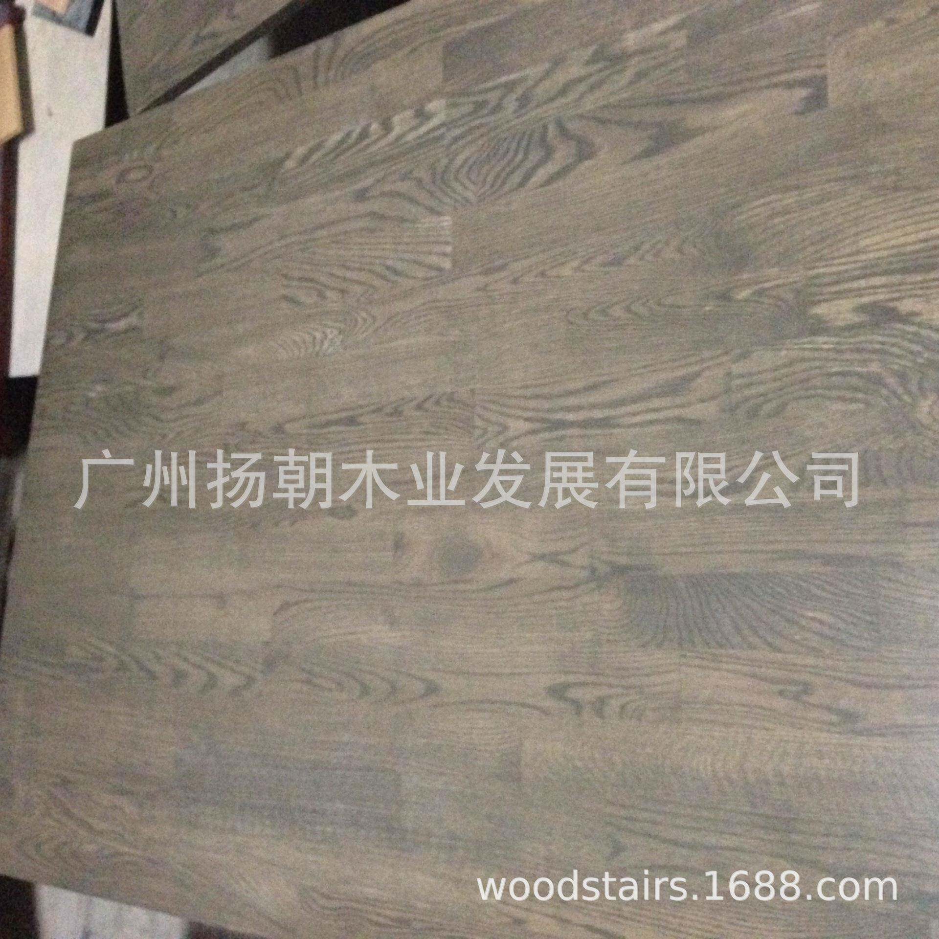 广州供应别墅复式楼梯白橡木踏板橡木实木楼梯板楼梯踏板