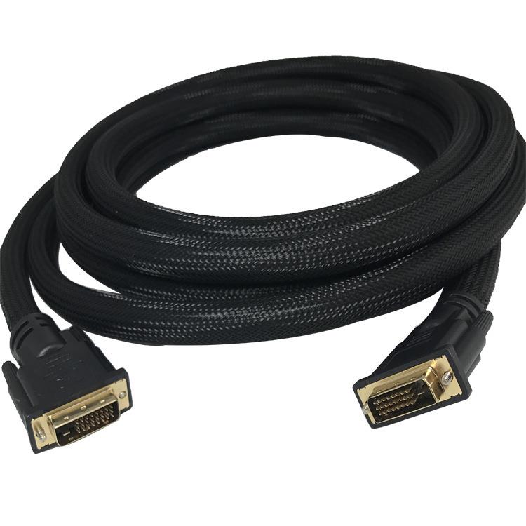 DVI24+1双通道22AWG高清电脑显示器连接线工程装修布线工厂直供