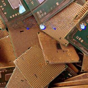 提炼电子废料镀金镀金电子元件废料插针废料材料镀金黄金元