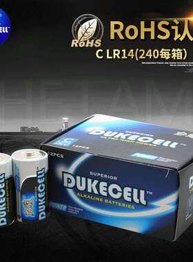2号C型号CLR14无汞电池LED灯圣诞装饰产品专用持久放电电池