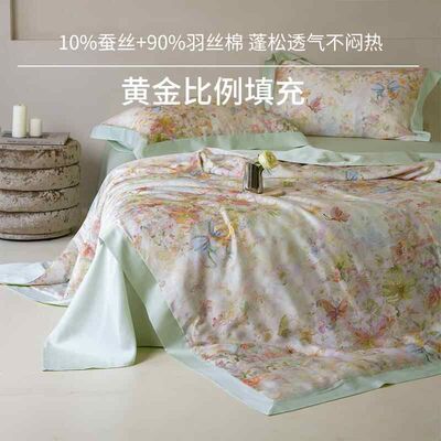 兰精天丝夏凉被四件套夏季空调被单双人可机洗薄被子儿童2026新款