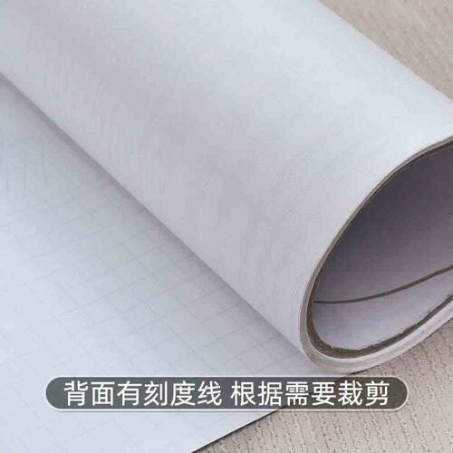 衣柜贴木纹贴纸白色自粘墙纸旧门装饰柜子鞋柜橱柜贴门贴纸翻新贴