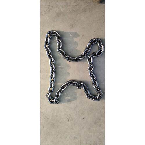 国标G80锰钢链条环形头尾相连加粗铁链起重链条吊索具做成圈圆形