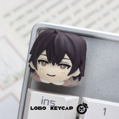 树脂艺术键帽 系列主题个性 以俄语遮羞 邻座艾莉同学