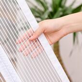 金刚网全磁条沙门帘自粘防蚊纱窗纱网家用魔术贴磁铁免打孔纱门帘