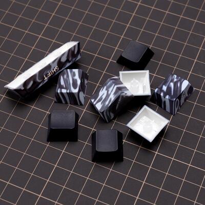 XVX《碧海潮生》原厂侧刻透光键帽PBT创意个性热升华客制化键帽