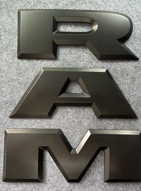 速发适用于道奇R 1500字DT前中网R 汽车改装标d母Limite 车贴