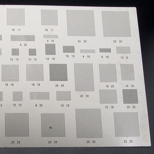 速发55能多用BGA网锡植 手机款植锡板植锡网 通用网 新款优质钢网
