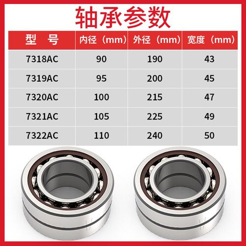 速发哈尔滨角接触轴承78 7 720 721A722 C 量质 替代