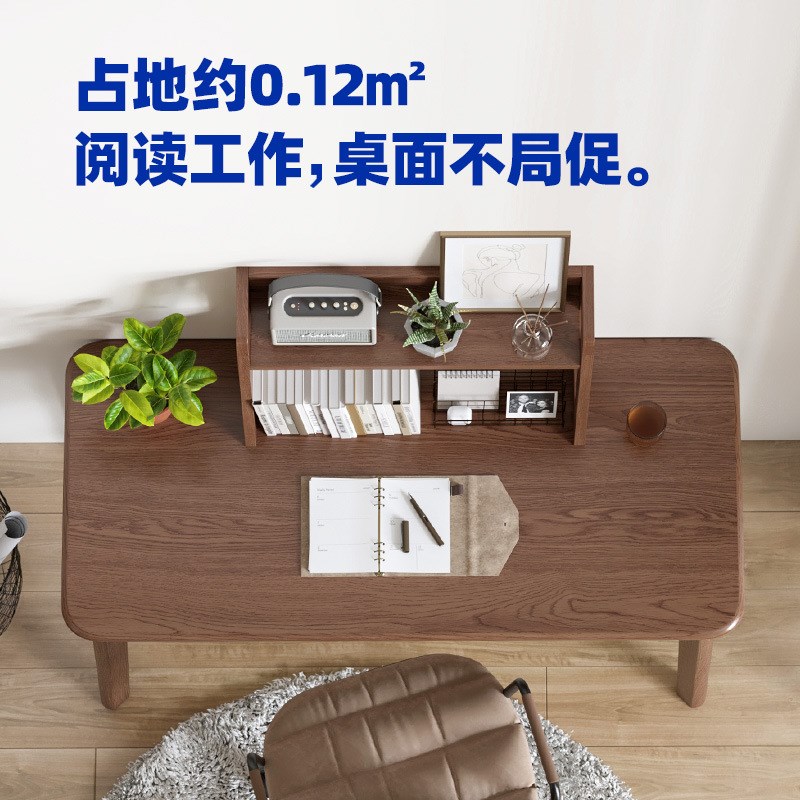 速发#桌上置物架实木儿童桌面收纳架简易书架学生书桌放书架家用
