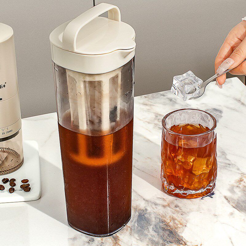 速发大容量冰箱冷水壶咖啡温萃壶密封耐高滴冷泡冰冷水杯凉水壶