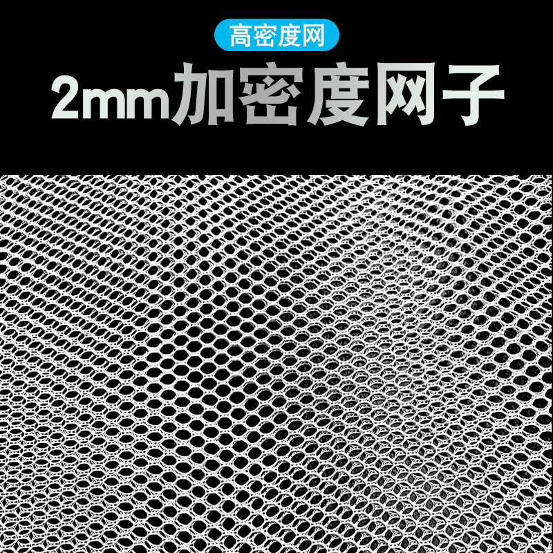 鱼缸滤材网袋拉链蛋白棉过滤袋活性炭陶瓷环大号鱼池水族网兜