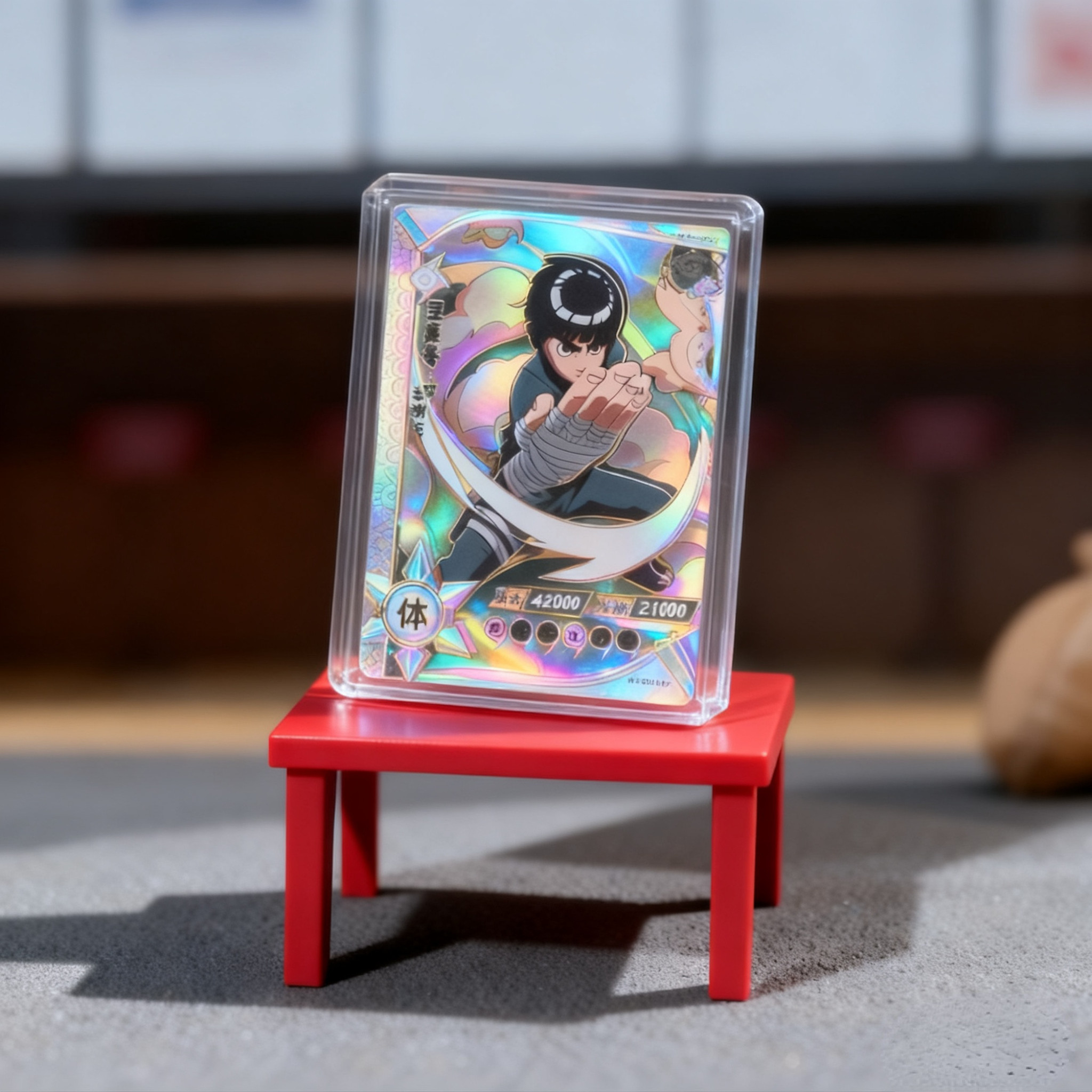 正版火影忍者卡牌3D立体水晶砖磁吸盲盒波风水门鸣人波鼬春野樱