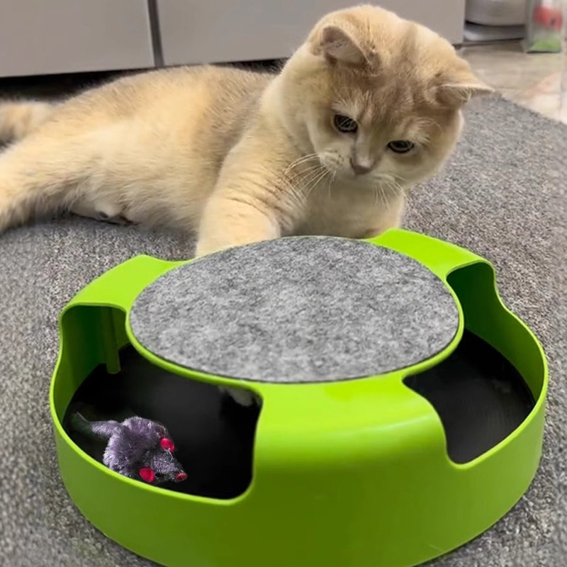 猫咪玩具自嗨解闷老鼠猫转盘