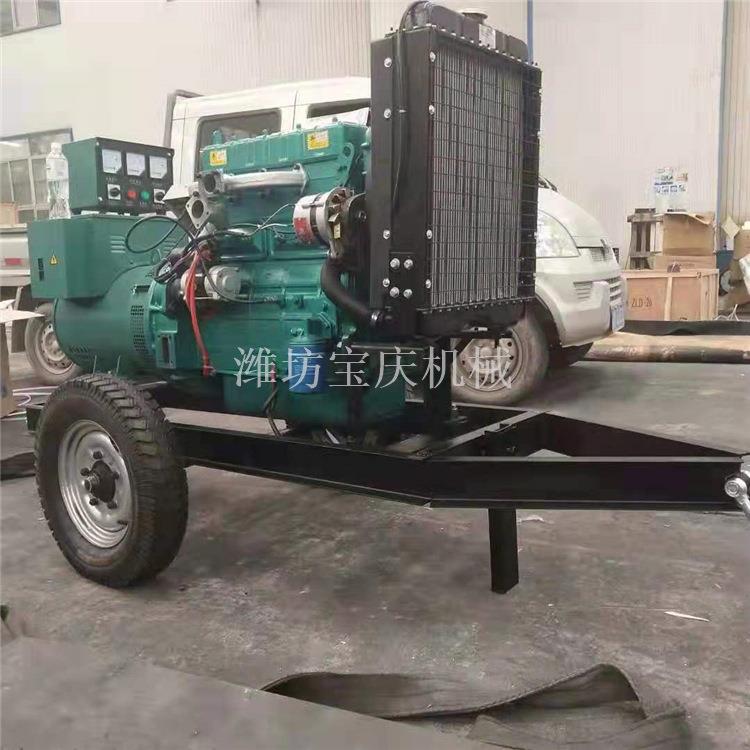 两轮便携式移动拖车养殖路边施工用简单方便直销