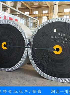 橡胶尼龙输送带NN100输送带800*5*10厚帆布橡胶带环形带
