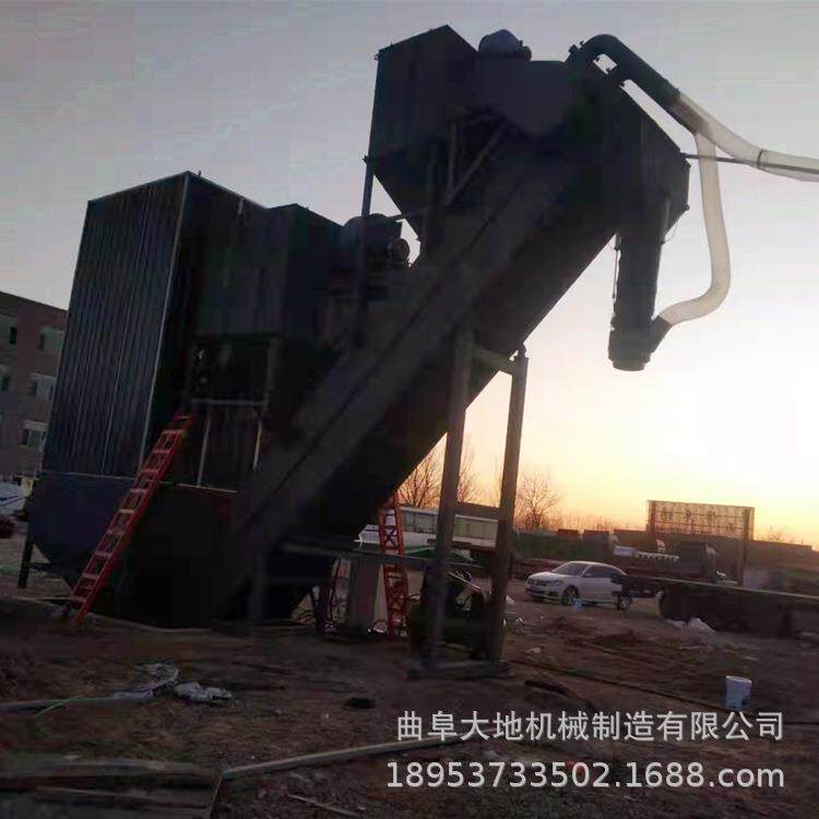 火车站翻箱卸灰机码头集装箱粉煤灰卸车机散水泥拆箱卸灰机