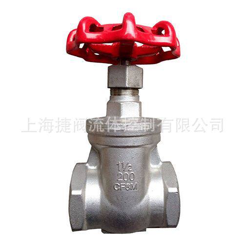 Z15W-16P 不锈钢丝口闸阀 316螺纹不锈钢闸阀 304丝括不锈钢闸阀