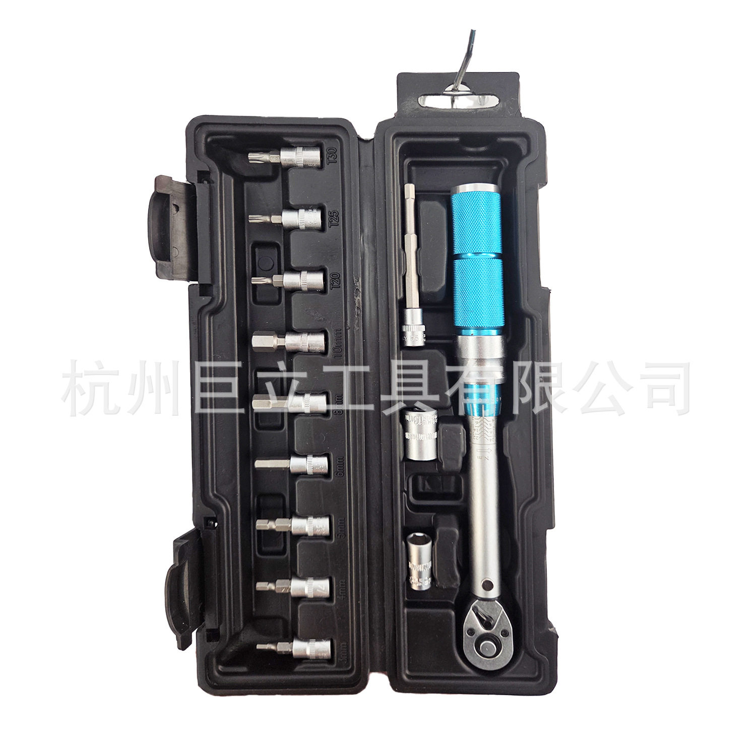 可悬挂13件套装1/4寸扭力扳手棘轮工具扭力预置自行车维修工具