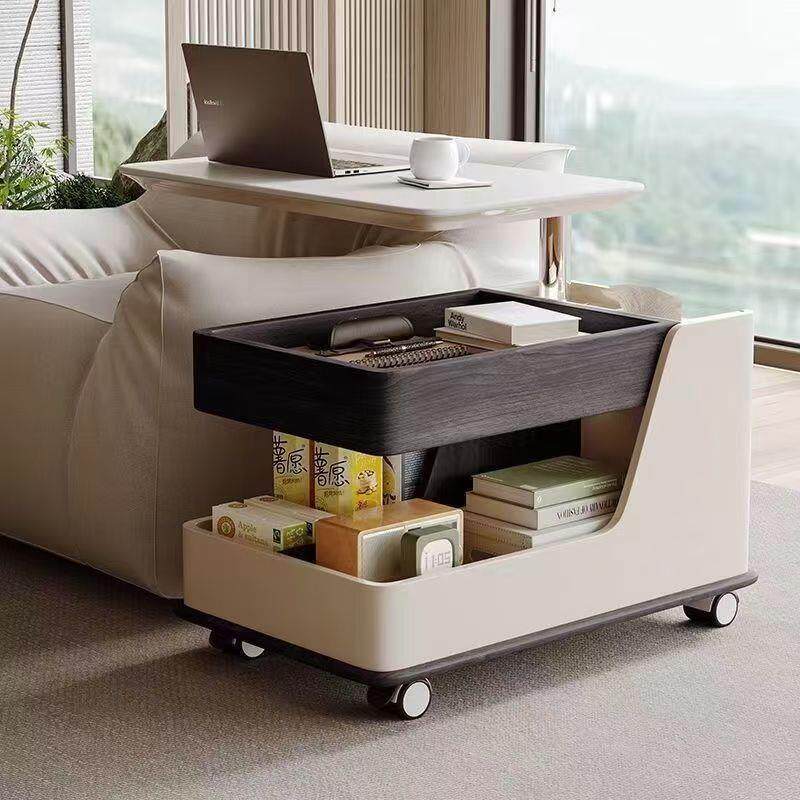 移动茶几小户型客厅升降多功能沙发北欧简约家用现代小推车推车