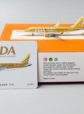 JC Wings EW4175004 1:400 富士梦想航空 ERJ-175STD Gold JA09FJ