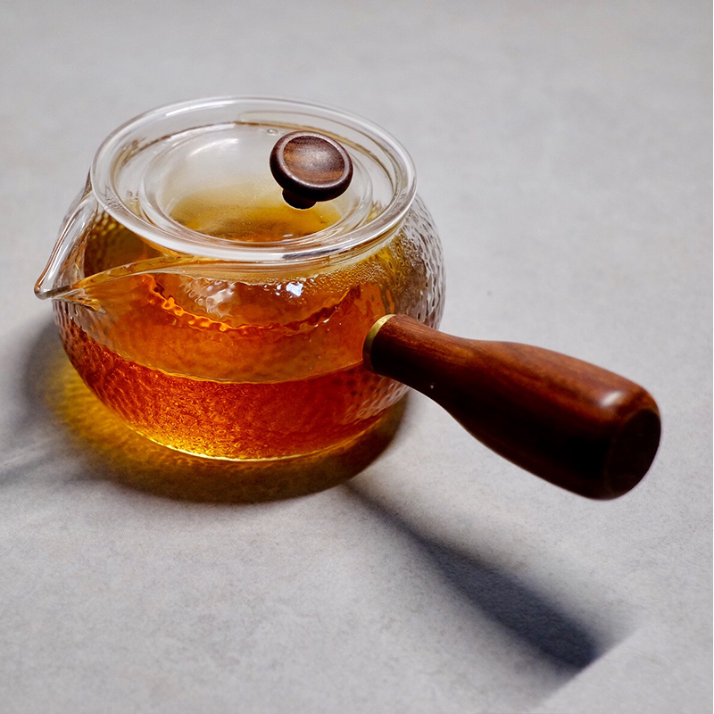 耐热玻璃过滤侧把煮茶壶泡茶器花茶普洱耐高温功夫红茶具套装家用