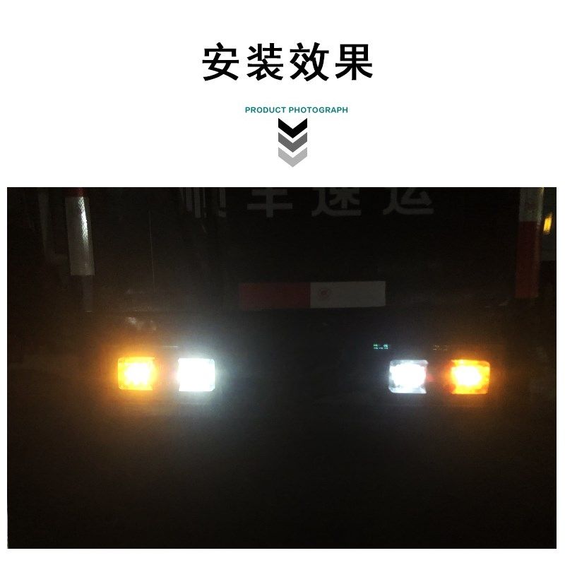 电动三轮车车厢后LED尾灯总成12v48v60v刹车灯转向灯倒车灯通用