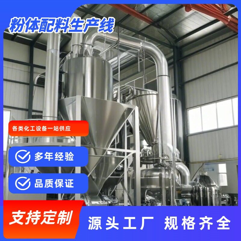 耐火材料配料生产线 粉体自动计量输送混合包装产线方案设计