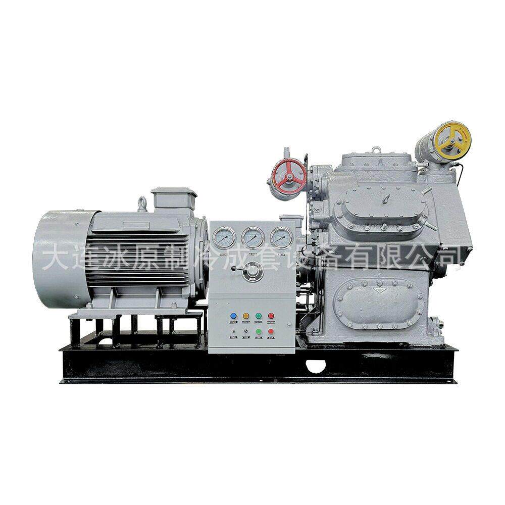 6AW125氨组压缩机库冷工业冻设MGT备活塞冷式制冷机氨系统制冷