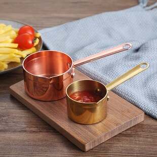 速发04长柄酱料碟盅排酱汁杯西餐浇料杯汁牛酱条番茄蘸料薯料调味