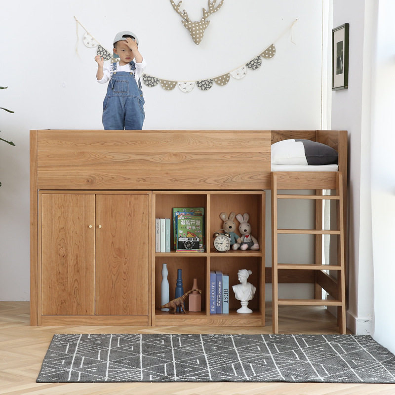 北欧全实木儿童床简约高低床双层衣柜置储物高床多功能组合床橡木,标准件/零部件/工业耗材,其他管件,淘宝优惠券,粉丝福利购,淘宝优惠卷