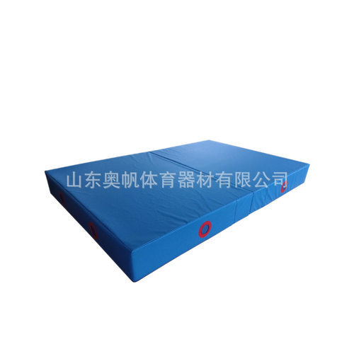 PVC跳高垫高弹折叠体操垫背越式跳高垫攀岩空翻垫体育训练海绵垫
