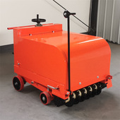 60型自动行走牛场刻纹机 防滑电动压纹机 混凝土地面防滑施工