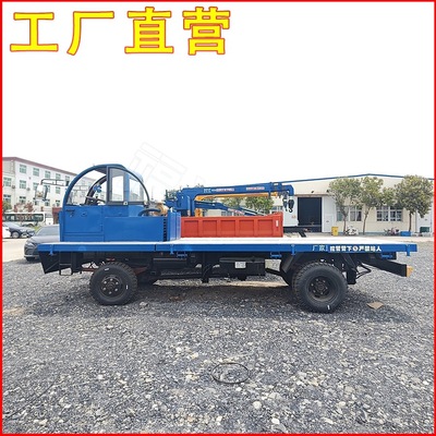 加长车厢农用四不像四驱拉木头拉毛竹山区林地拉原木爬山虎车