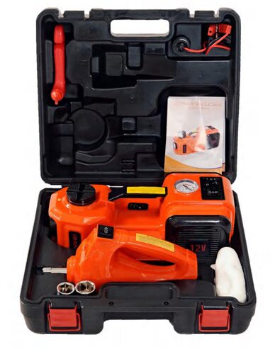 新款3合1电动汽车千斤顶DC12V 5t千斤顶压缩机扳手车辆工具应急