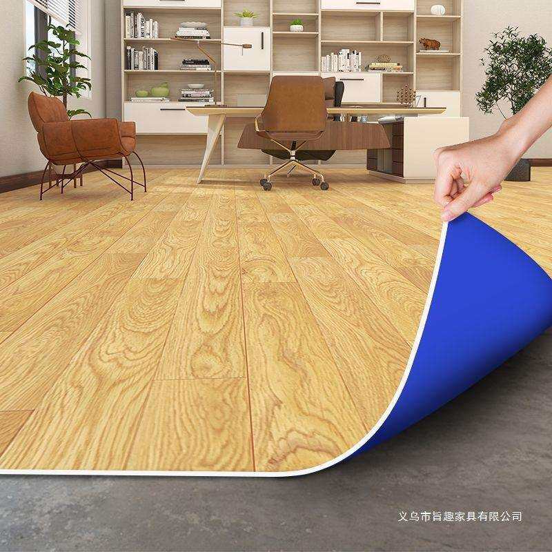 商用PVC塑胶地板革防水泥地专用家用客厅办公室加厚耐磨防火地胶