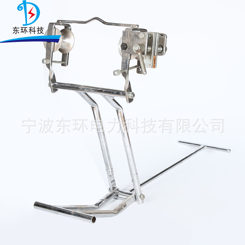 电力线路抢修单线双线飞车单线水平垂直飞车自行车框式线路检查车