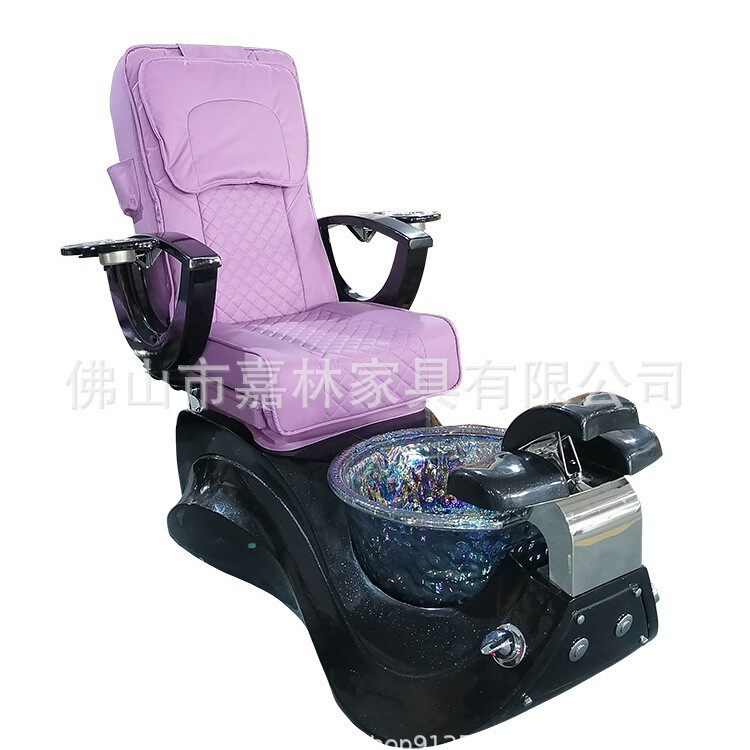 外贸美甲足浴沙发椅网红美甲店多功能修甲沐足椅电动按摩足疗沙发